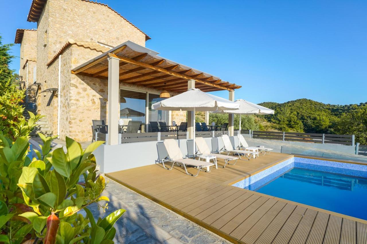 Mare Pedra Villas Skála Marión Eksteriør billede